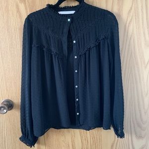 2/$40 Zara // Button Down Blouse